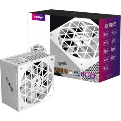блок питания 1STPLAYER ACK Bronze 750W White HA-750AA2-WH Белый