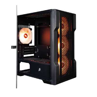 корпус 1STPLAYER Trilobite T3 ARGB Black T3-BK-4F7