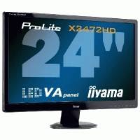 монитор Iiyama ProLite X2472HD-B1 Черный