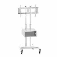 мобильная стойка 2MVESA MediaStand 20 MDS-0020-S серебристый
