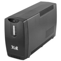 ИБП 3Cott 650-CNL Connect Line Черный