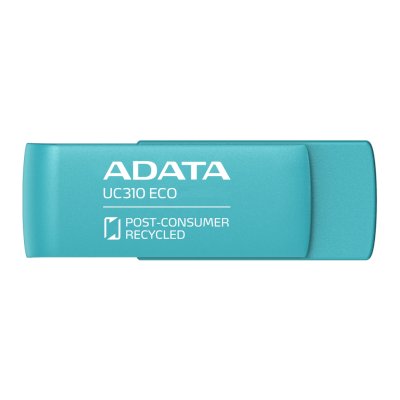 флешка A-Data 256GB UC310 ECO Green Зеленый
