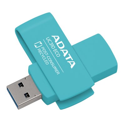 флешка A-Data 256GB UC310 ECO Green Зеленый