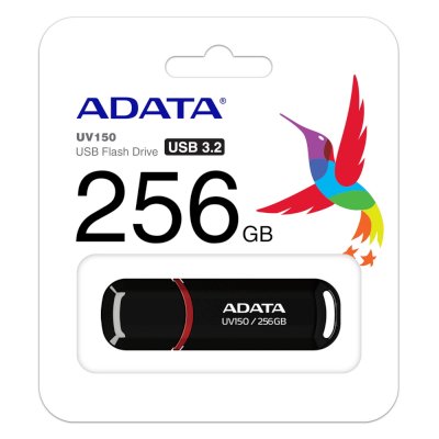 флешка A-Data 256GB UV150 Black Черный, синий