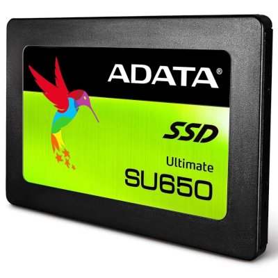 SSD диск ADATA Ultimate SU650 1Tb ASU650SS-1TT-R Черный