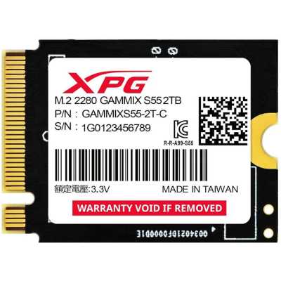 SSD диск ADATA XPG Gammix S55 2Tb SGAMMIXS55-2T-C Черный