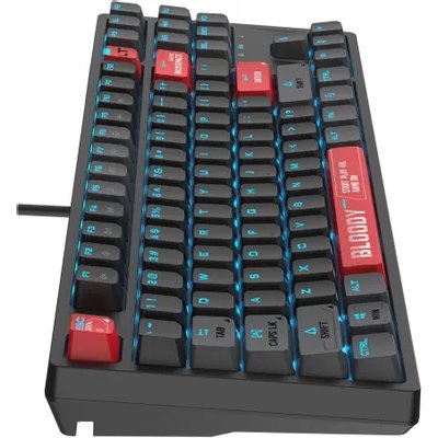 клавиатура A4Tech Bloody AT87 Black/Red Черный-красный