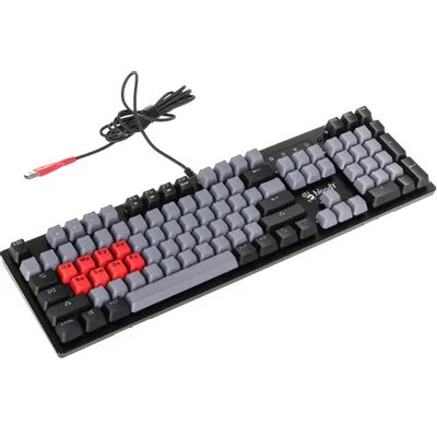 клавиатура A4Tech Bloody B820R Dual Color Черный-серый