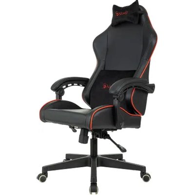 игровое кресло A4Tech Bloody GC-780 черный-красный