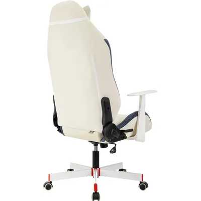 игровое кресло A4Tech Bloody GC-830 белый - синий