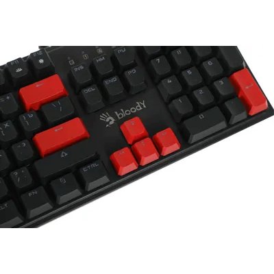 клавиатура A4Tech Bloody S510N Fire Black Черный-красный