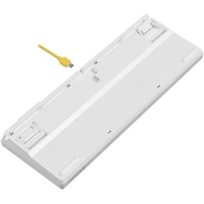 клавиатура A4Tech Bloody S87 Energy White Белый-желтый