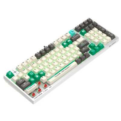 клавиатура A4Tech Bloody S98 Pixels Green Белый-бежевый