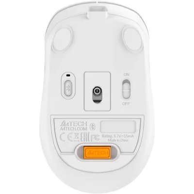 мышь A4Tech Fstyler FB10CS Grayish White Белый-серый