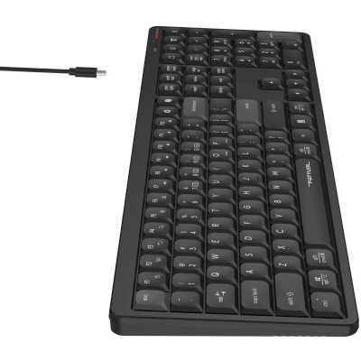 клавиатура A4Tech Fstyler FBX55C Black Черный