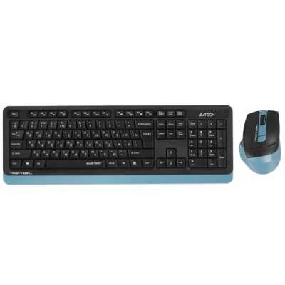 клавиатура A4Tech Fstyler FGS1035Q Navy Blue Черный-синий