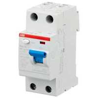 выключатель дифференциального тока ABB 30мА тип AC F202 2 полюса 25 А 2CSF202001R1250 Белый