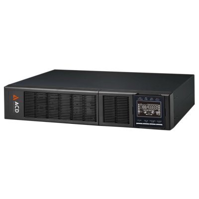 ИБП ACD PW-RackLine Pro 6000T 2 батарейных модуля Черный