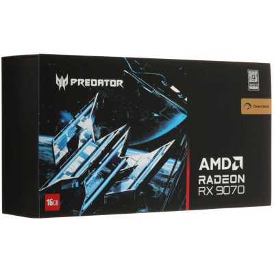 видеокарта Acer AMD Radeon RX 9070 Predator Bifrost OC 16GB DP.Z4GWW.P01 Черный