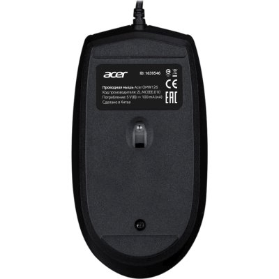 мышь Acer OMW126 ZL.MCEEE.010 Черный