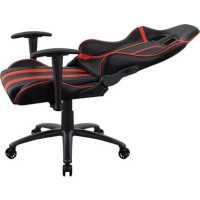 игровое кресло AeroCool AC120 AIR-BR черно-красный