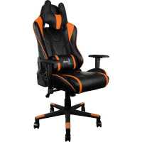 игровое кресло AeroCool AC220-BO черно-оранжевый