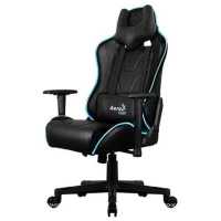 игровое кресло AeroCool AC220 RGB-B черный
