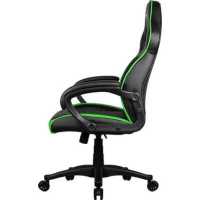 игровое кресло AeroCool AC60C AIR-BG черно-зеленый