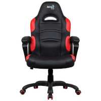 игровое кресло AeroCool AC80C AIR-BR черно-красный