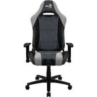 игровое кресло AeroCool Baron Steel Blue серый-синий