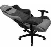 игровое кресло AeroCool Duke Ash Black черно-серый