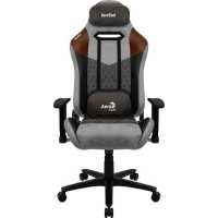 игровое кресло AeroCool Duke Tan Grey серый-коричневый