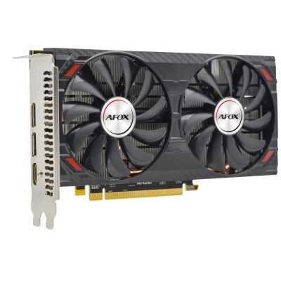видеокарта Afox AMD Radeon RX 5500 8Gb AFRX5500-8GD6H4 Черный