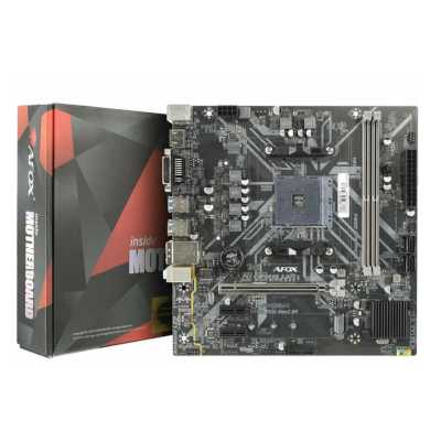 материнская плата Afox B450D4-MA5-V2 Серый