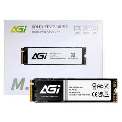 SSD диск AGI AI198 512Gb AGI512G80AI198R Черный
