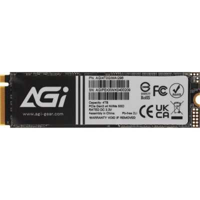 SSD диск AGI AI298 4Tb AGI4T0GIMAI298-CB Черный