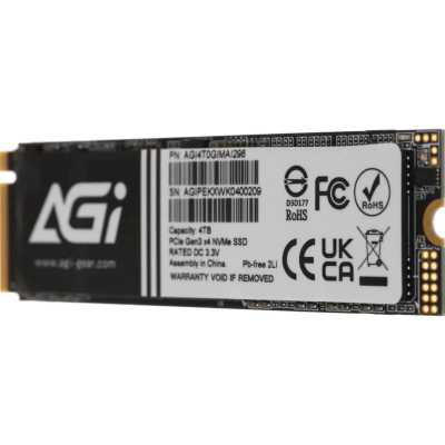 SSD диск AGI AI298 4Tb AGI4T0GIMAI298-CB Черный