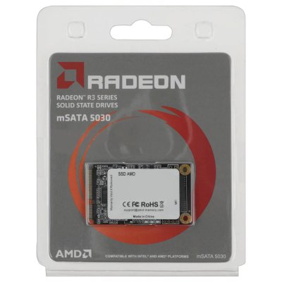 SSD диск AMD Radeon R3 Series 128Gb R3MS0128G5 Черный