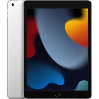 планшет Apple iPad 2021 10.2 Wi-Fi+Cellular 256Gb Silver MK4H3ZP/A Серебристый