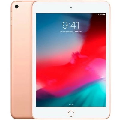 планшет Apple iPad mini 2019 64Gb Wi-Fi+Cellular Gold MUX72HN/A Золотистый