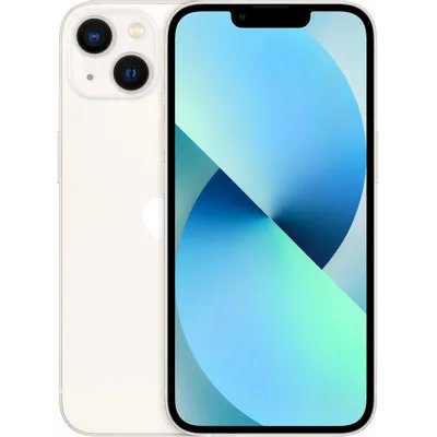 смартфон Apple iPhone 13 256GB Starlight MLMX3LL/A белый