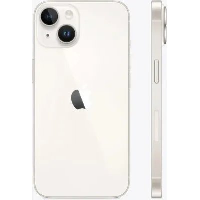 смартфон Apple iPhone 14 128GB Starlight MVUQ3CH/A белый