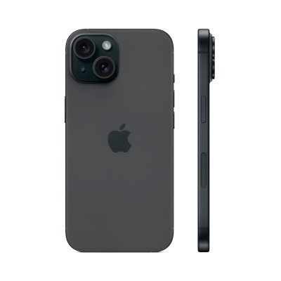 смартфон Apple iPhone 15 256GB Black MTLJ3ZA/A черный