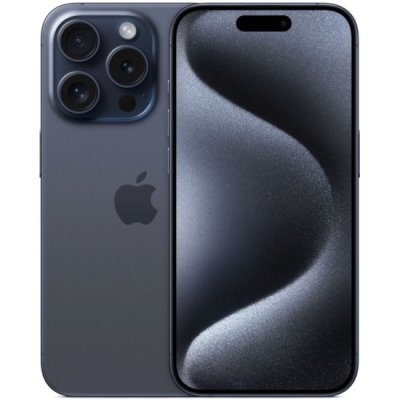 смартфон Apple iPhone 15 Pro 128GB Blue MTQ73CH/A синий титан