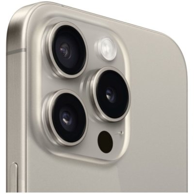 смартфон Apple iPhone 15 Pro 128GB Natural Titanium MTU93J/A бежевый титан