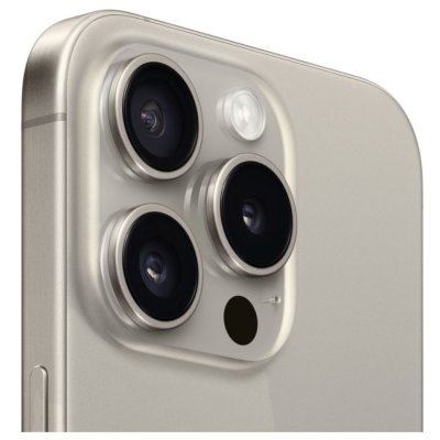 смартфон Apple iPhone 15 Pro 256GB Natural Titanium MTUF3J/A бежевый титан