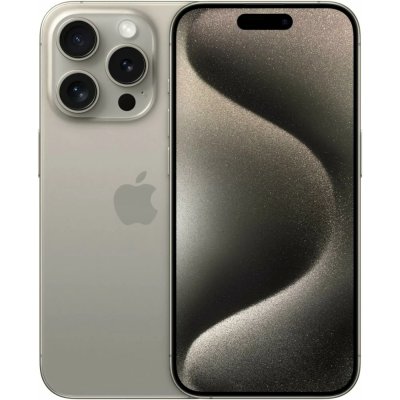 смартфон Apple iPhone 15 Pro 256GB Natural Titanium MV973CH/A бежевый титан