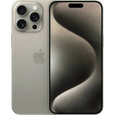 смартфон Apple iPhone 15 Pro Max 1TB Natural Titanium MU713J/A бежевый титан