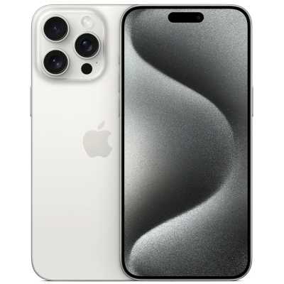смартфон Apple iPhone 15 Pro Max 256GB White MU783ZP/A белый титан