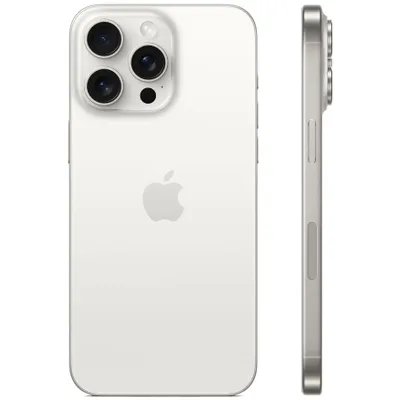 смартфон Apple iPhone 15 Pro Max 256GB White MV123CH/A белый титан